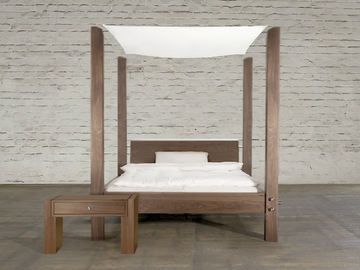 ART317-NT - Bedside table with drawers by Wissmann raumobjekte - view 3